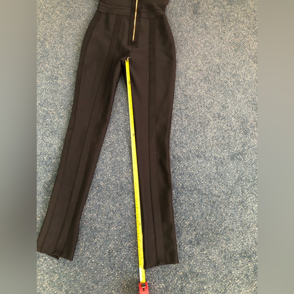 Black Sleeveless Jumpsuit - Picture 14 of 16